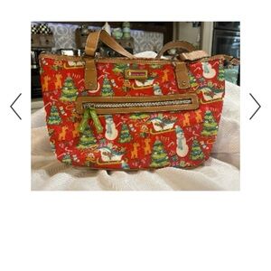 Colorful Holiday Print Women's Bag